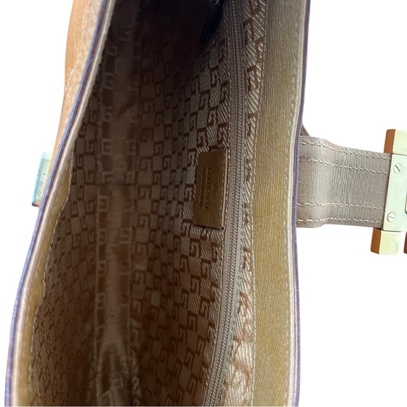 Gucci Jackie Vintage Handbag - Camel Leather - Picture 11 of 14